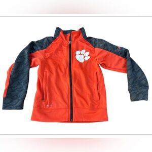 Nike Dri-Fit Clemson Jacket in Orange Kids Size S